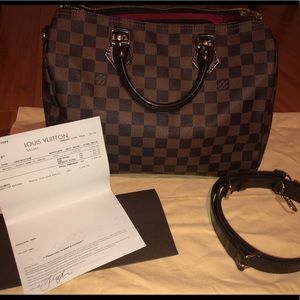 Louis Vuitton Speedy Bandouliere 30 Damier
